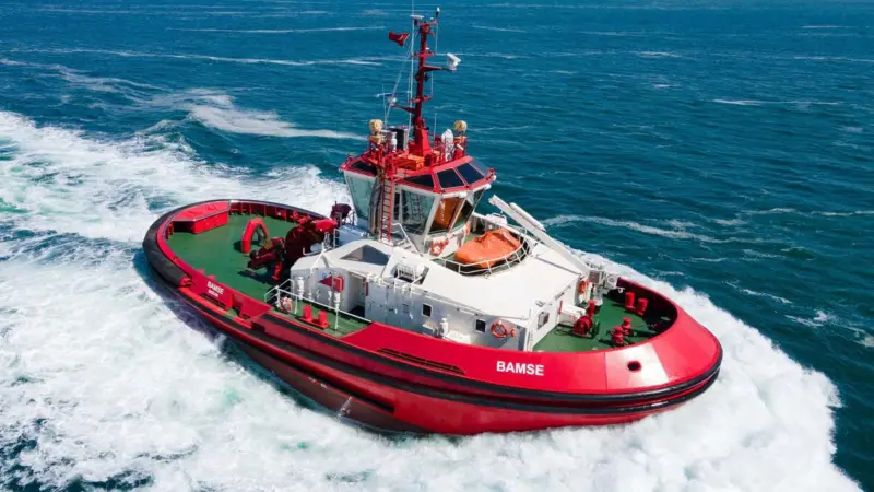 'Bamse' will carry out escort towing in narrow waterways (Sanmar)