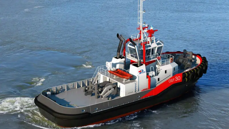The order will be the second OST 30 tug from Piriou for Caraibes Remorquage (Piriou)