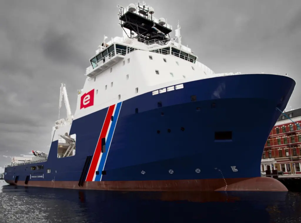 Artist's representation of the new French ETVs' colour scheme (Les Abeille)