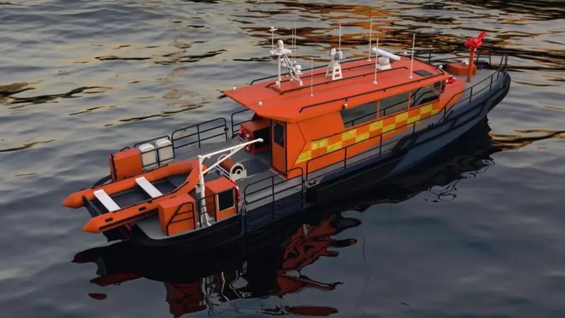 Kewatec Serecraft SAR17 Search and Rescue vessel
