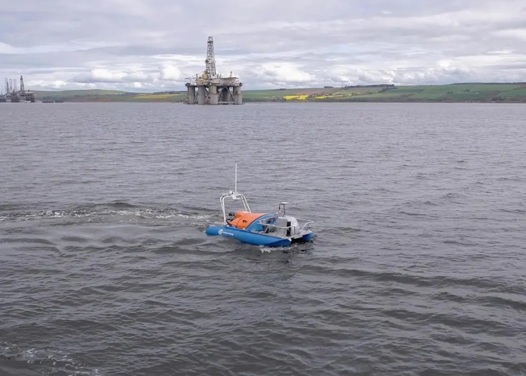 Unique Group’s Uni-Pact performing autonomous survey at the Port of Cromarty Firth