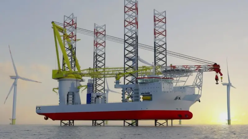 Jan De Nul Group will mobilise its newest Next Gen Offshore Jack-Up Installation Vessel 'Voltaire'