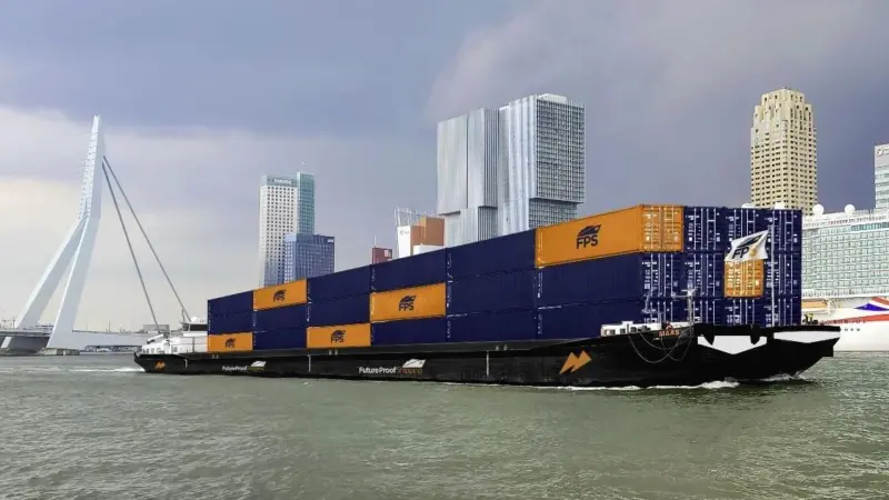 'Maas' is moving towards receiving an exemption from the Rhine Vessel Inspection Regulations