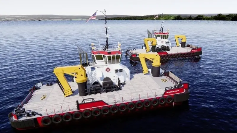 These will be the first Damen Multi Cats to be built in the USA