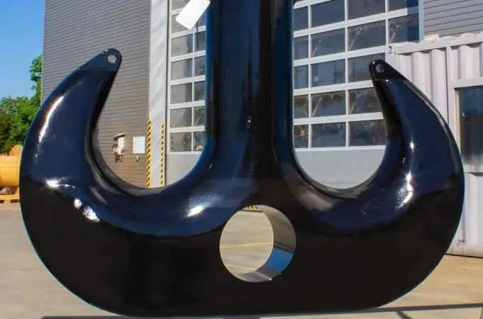 The latest hooks are approx. 170 by 130cm in size, almost 9 times larger than the first Huisman 3D printed crane hook