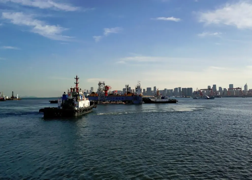 Upon completion in 2024, it will be the longest immersed tunnel in Northern China