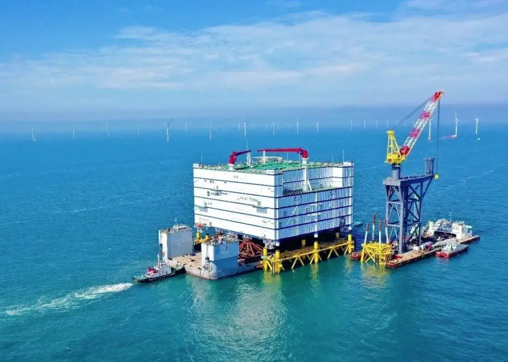udong is the first offshore 400kV+ wind power flexible DC transmission project in China