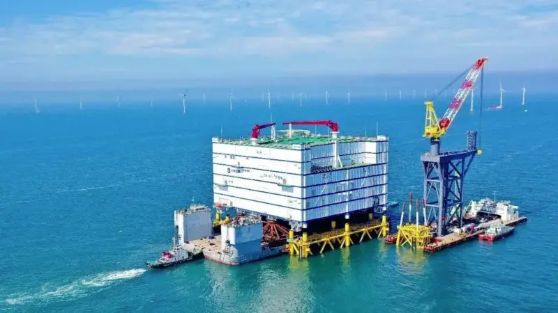 udong is the first offshore 400kV+ wind power flexible DC transmission project in China