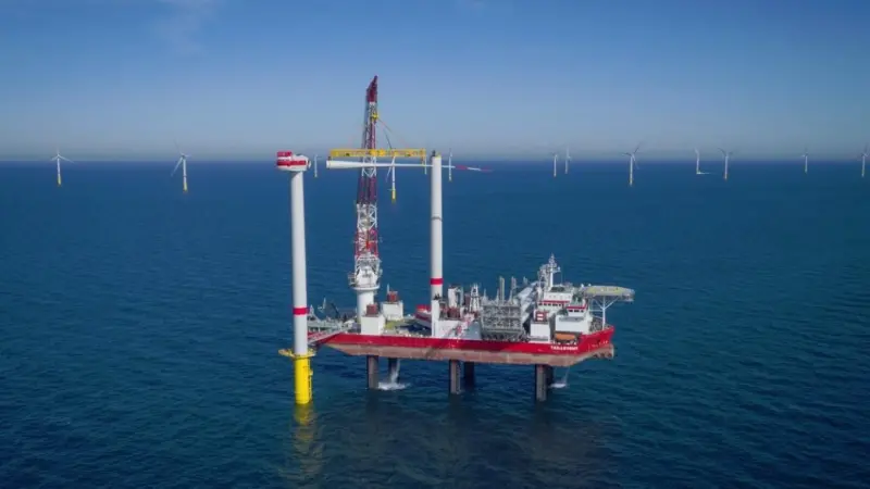 Jan De Nul Group's Jack-Up Installation Vessel ‘Taillevent’