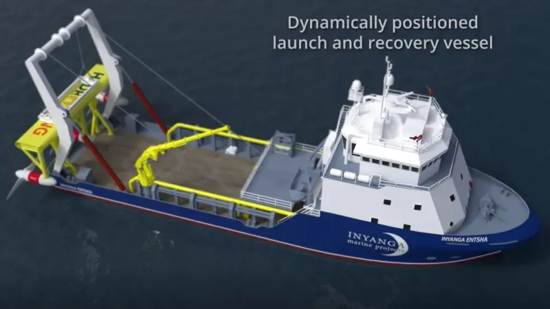 The vessel is to be named Named 'Inyanga Entsha' (Zulu for New Moon)