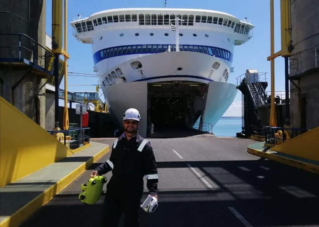Bretagne' ROV hull survey