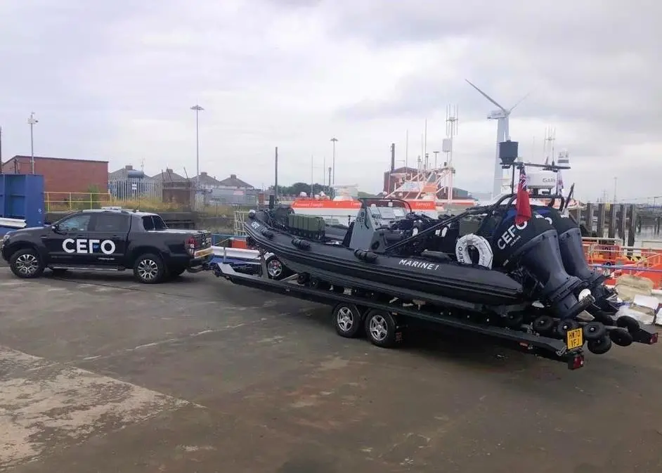 Each vessel has been assigned a dedicated 10.5m Vanclaes Giro transport system
