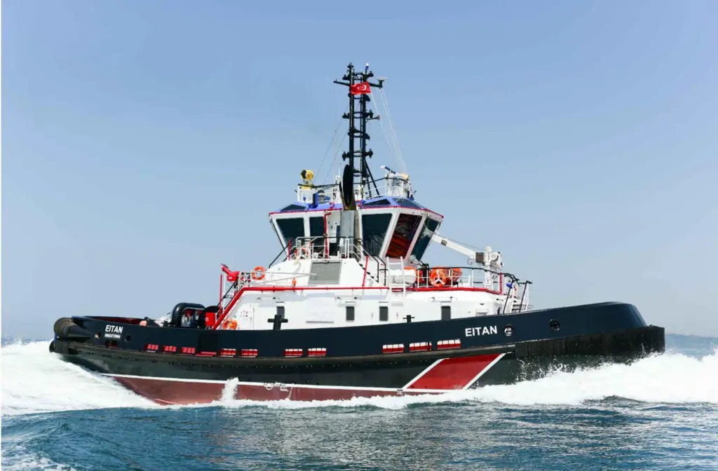 'Eitan' will be the third VectRA tractor tug operated by Port of Ashdod (Sanmar)