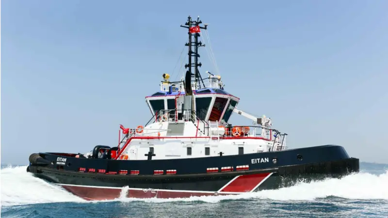 'Eitan' will be the third VectRA tractor tug operated by Port of Ashdod (Sanmar)