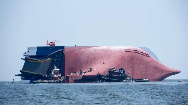 ISU describes the decline in wreck removal income as 'significant' (Ryan Dickinson - USCG)