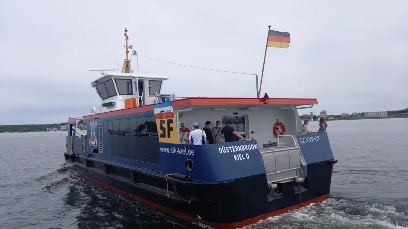 Now to get a sister in Kiel – the unique all-electric Kiel ferry Düsternbrook.