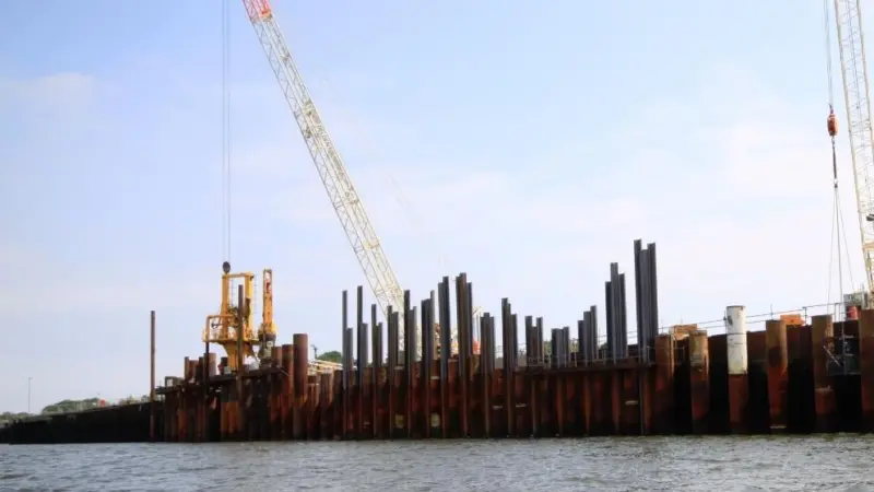 The project is being undertaken to enable the mooring of Service Operation Vessels