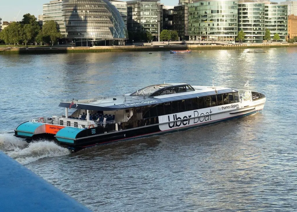 Uber Boat by Thames Clippers