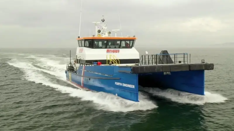 Briggs Marine has taken possession of the ‘Forth Engineer’