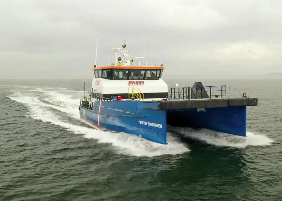 Briggs Marine has taken possession of the ‘Forth Engineer’