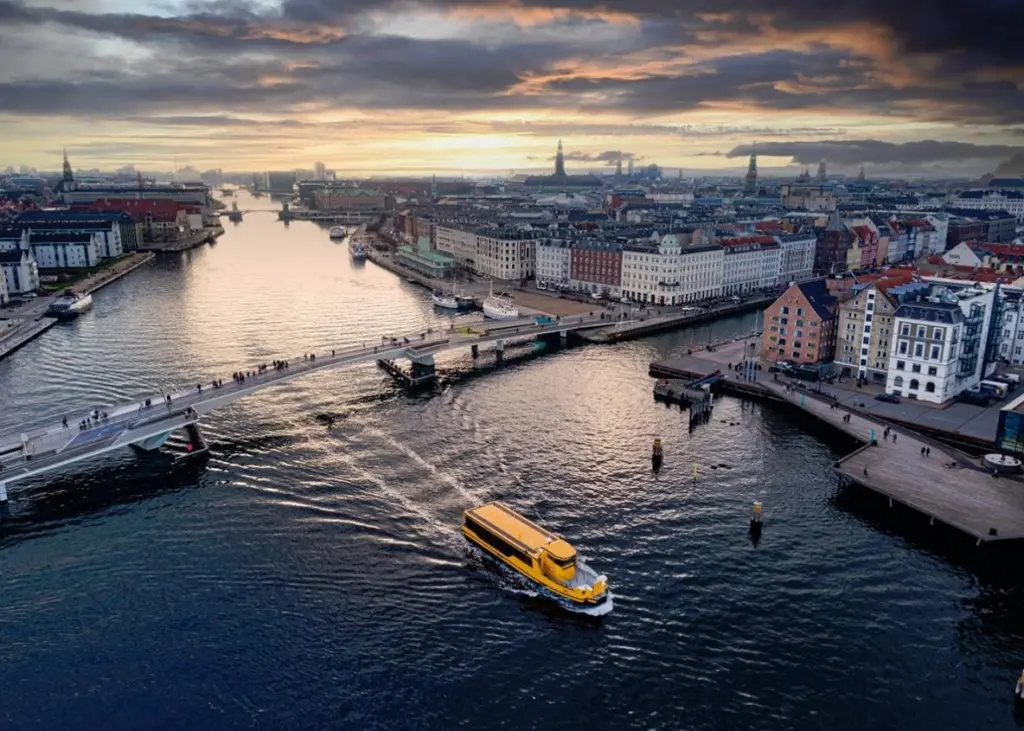 'Bryggen' is one of five Damen Ferries 2306 E3 delivered to Arriva Denmark in Copenhagen