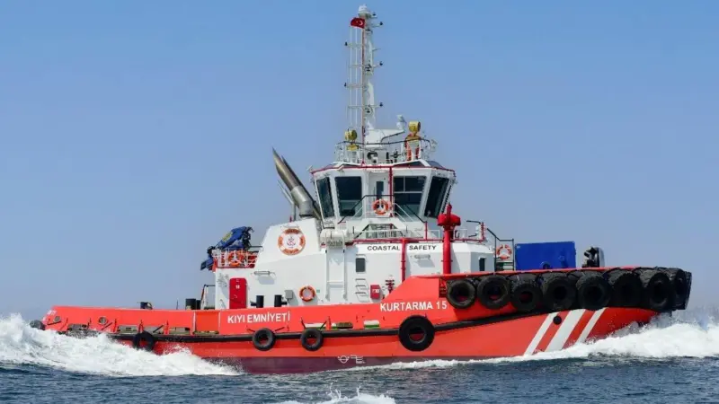 First of the pair for Turkey ‘Kurtarma 15’ (Sanmar)