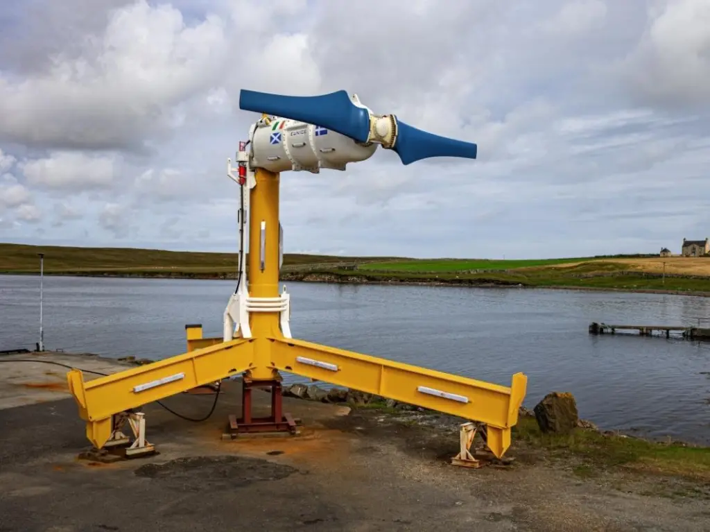 Nova Innovation's latest tidal turbine design (Photo- Nova innovation)
