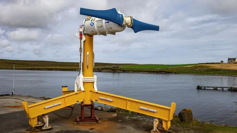 Nova Innovation's latest tidal turbine design (Photo- Nova innovation)