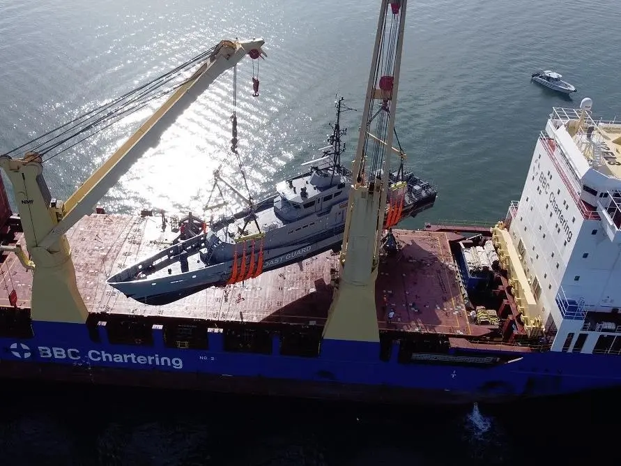 The SPa 4207 was loaded in Hai Phong Harbour in June 2021