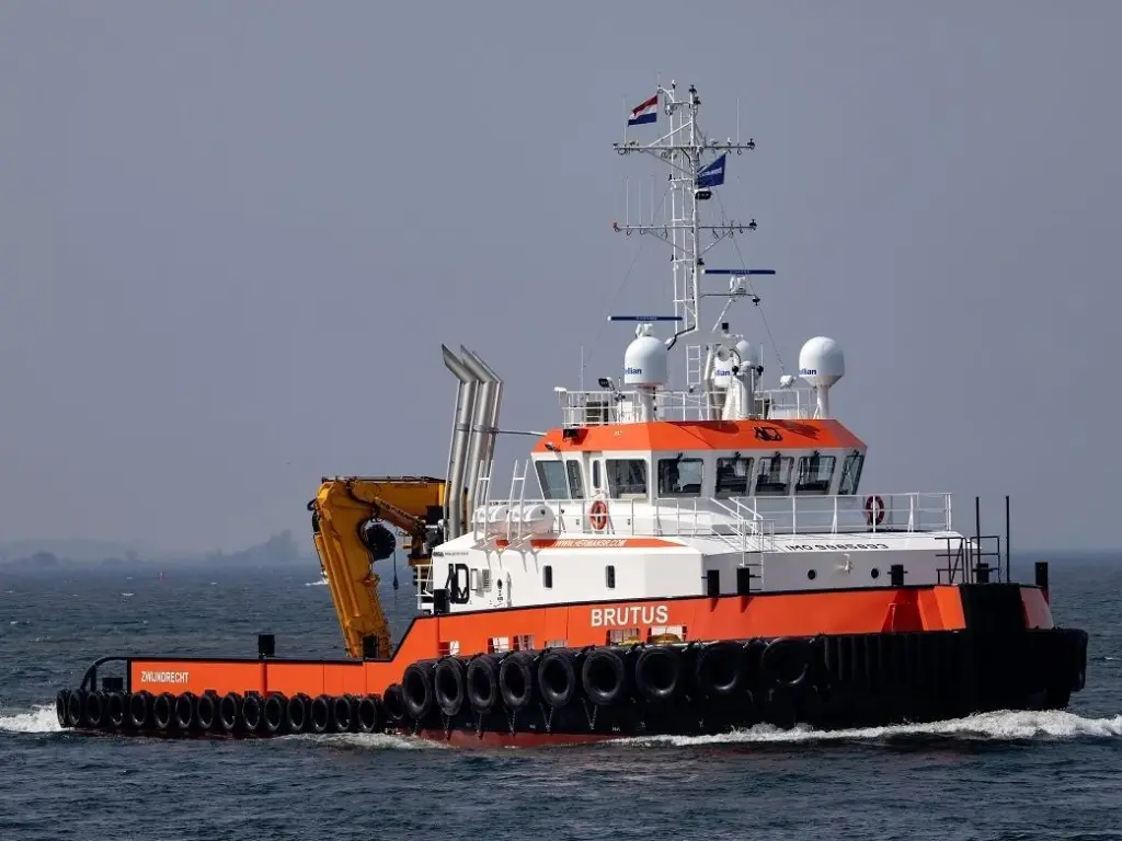 The naming ceremony for Herman Sr’s Brutus has taken place at Hardinxveld