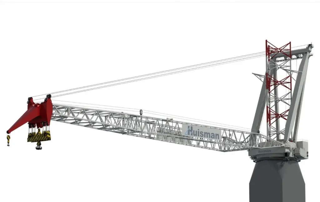 Huisman 2000mt leg encircling crane