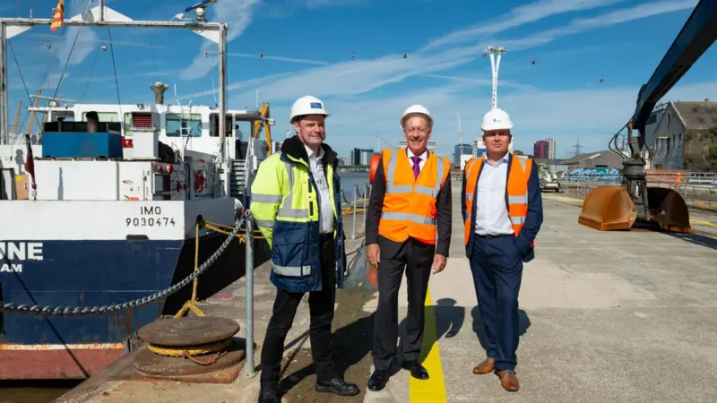 Peruvian Wharf, the first to return to operation, was opened in 2019 by London’s deputy mayor for planning, regeneration and skills, Jules Pipe CBE