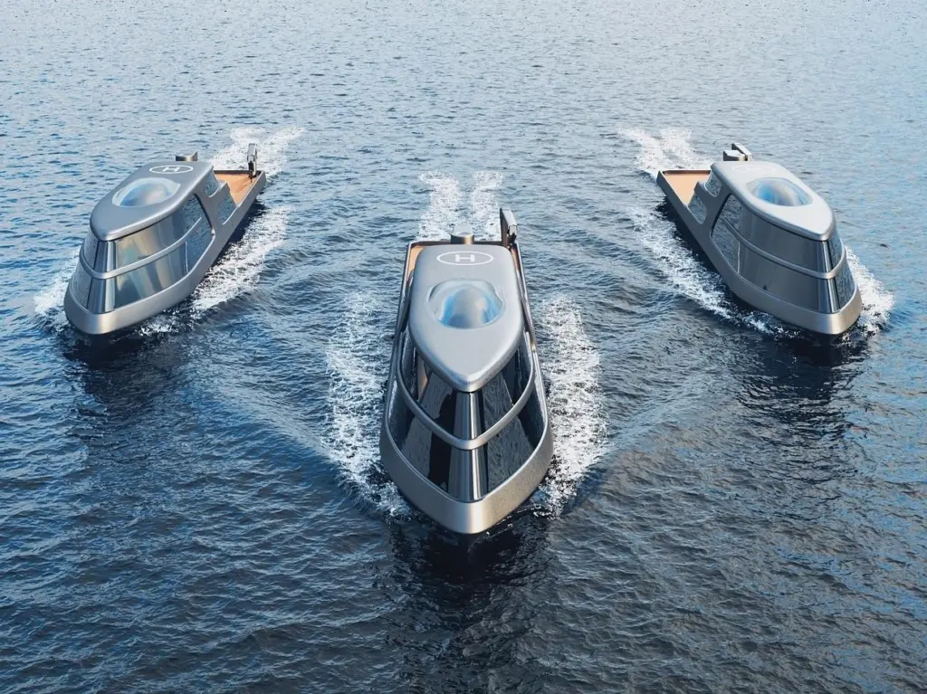 The pioneering autonomous ships for launch 2030 are fitted with state-of-the-art sustainable technology