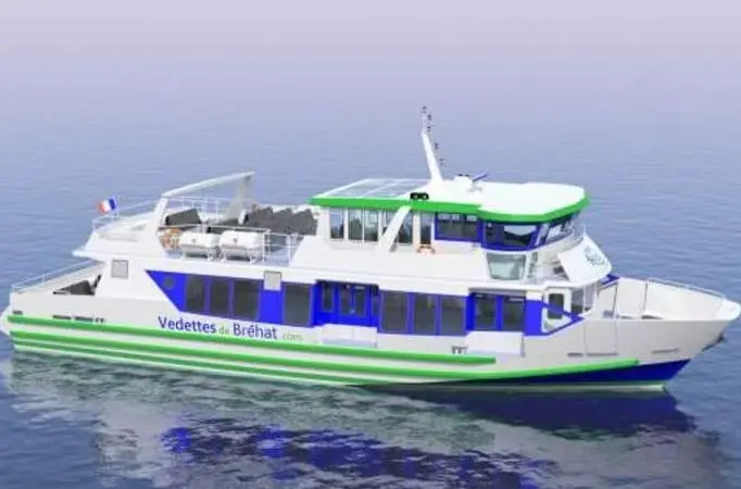 3D view of future Vedettes de Brehat vessel