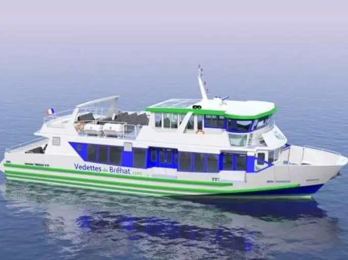 3D view of future Vedettes de Brehat vessel