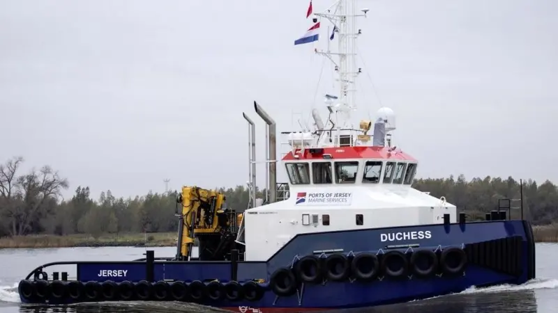 'Duchess' is the second Shoalbuster tug for Ports of Jersey