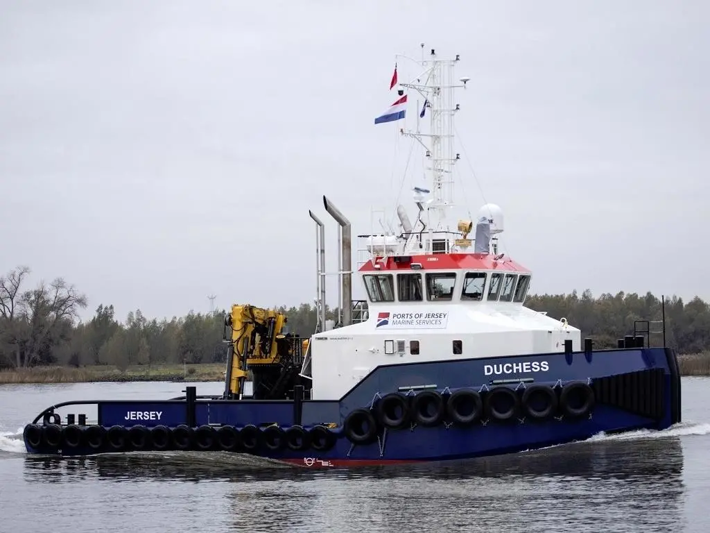 'Duchess' is the second Shoalbuster tug for Ports of Jersey