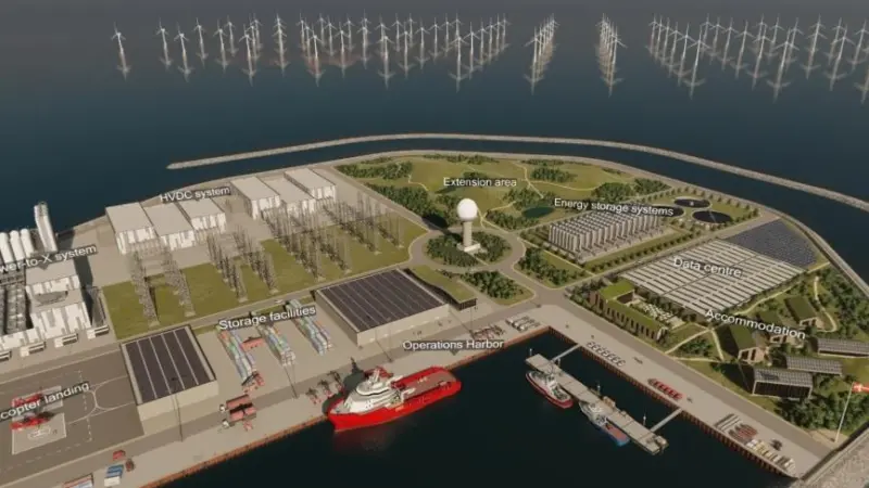 The island will be able to connect 10GW of offshore wind to Denmark and other neighbouring markets