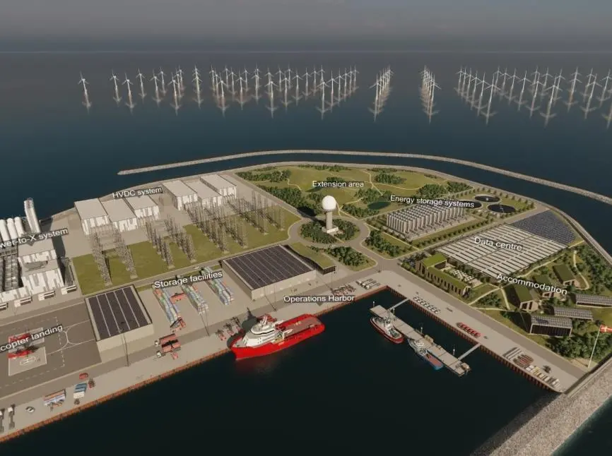 The island will be able to connect 10GW of offshore wind to Denmark and other neighbouring markets