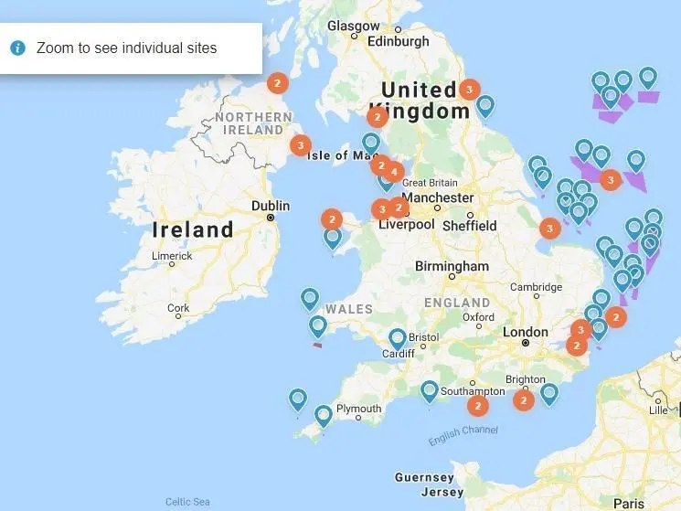 Crown Estate offshre wind map (Crown Estate)