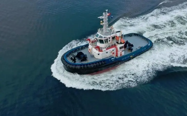 Two RAstar 3200 tugs have been delivered by Uzmar for operation in Columbia (Photo- Uzmar)