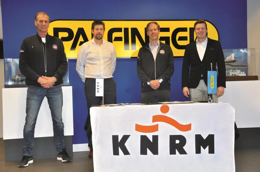 Palfinger has signed a deal to build custom-built RNIBs for The Royal Netherlands Sea Rescue Institution