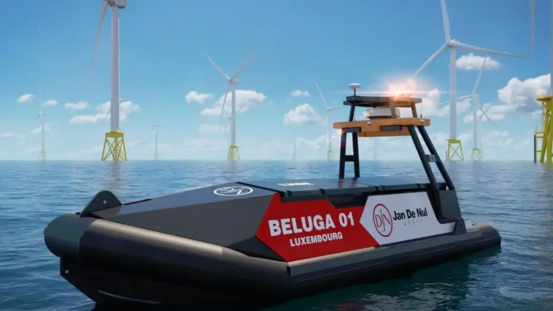 The seagoing Beluga 01 will improve safety during offshore operations