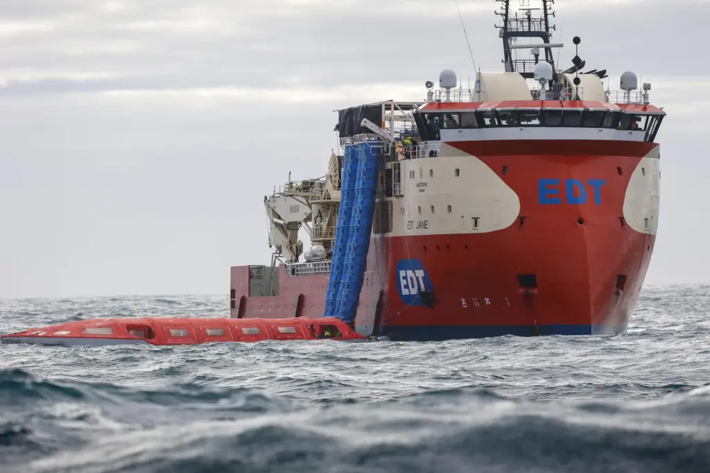 The Seahaven Advanced Evacuation System has passed heavy weather sea trials (HWST)