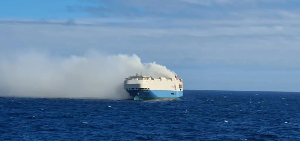 Portgal boat fire