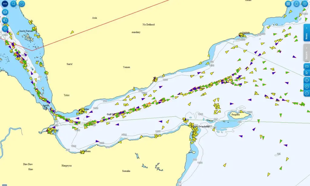 EMSA map