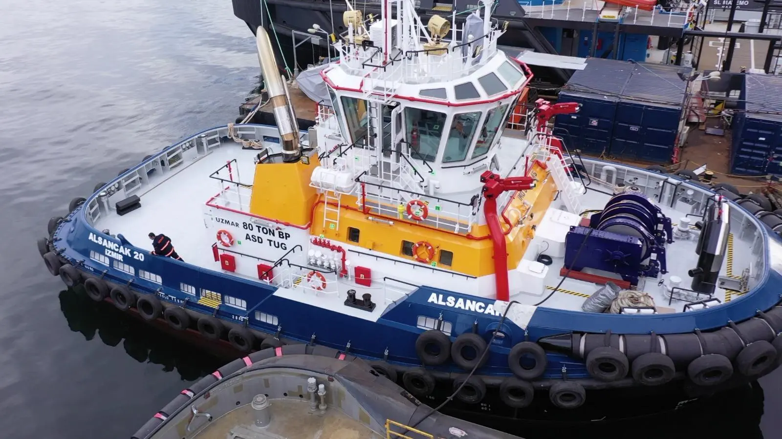 Uzmar-built 'Alsancak 20' will operate within its own fleet of tugs (Uzmar)
