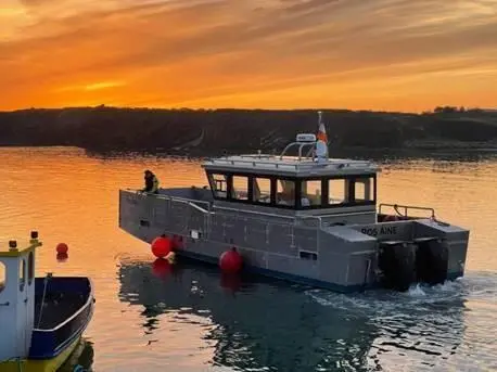 The OSV is kitted out with OXE engines which can run on HVO