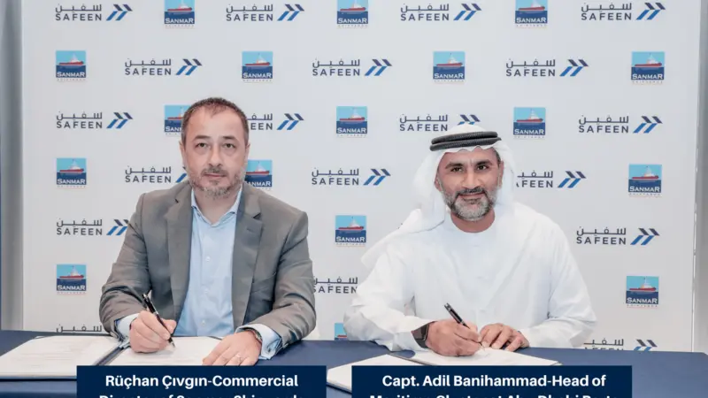 Sanmar Shipyards & SAFEEN Group Signing