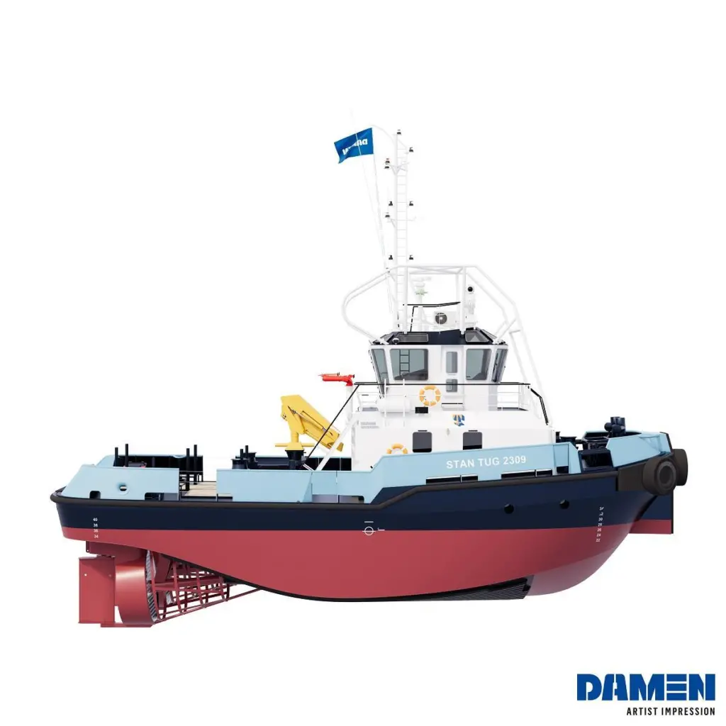 Tidewater returns to Damen with an order for two Stan Tugs 2309s (Damen)